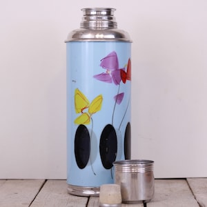 Vacuum Thermos Shanghai Vacuum Bottle Camping Flask Chinese Thermos with Cup & Cork Stopper
