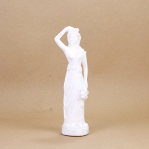 Antique woman figurine, Greek Roman goddess statue, Antique Greece sculpture, Greek mythology, Greek antique, Gift idea, Home decoration