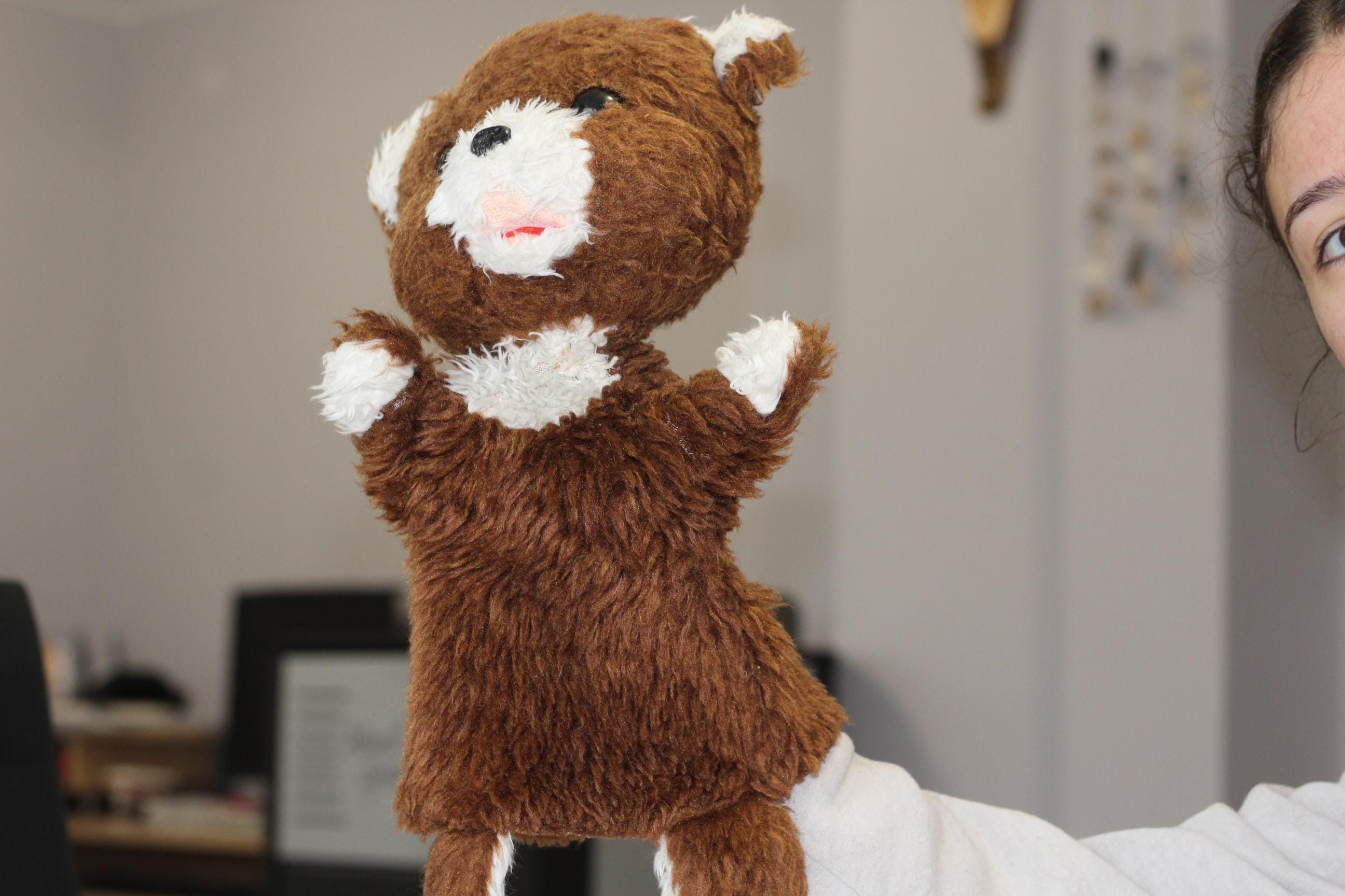 * vintage puppet ❀ クマさん ハンドパペット vintage puppet ❀ クマさん ハンドパペット