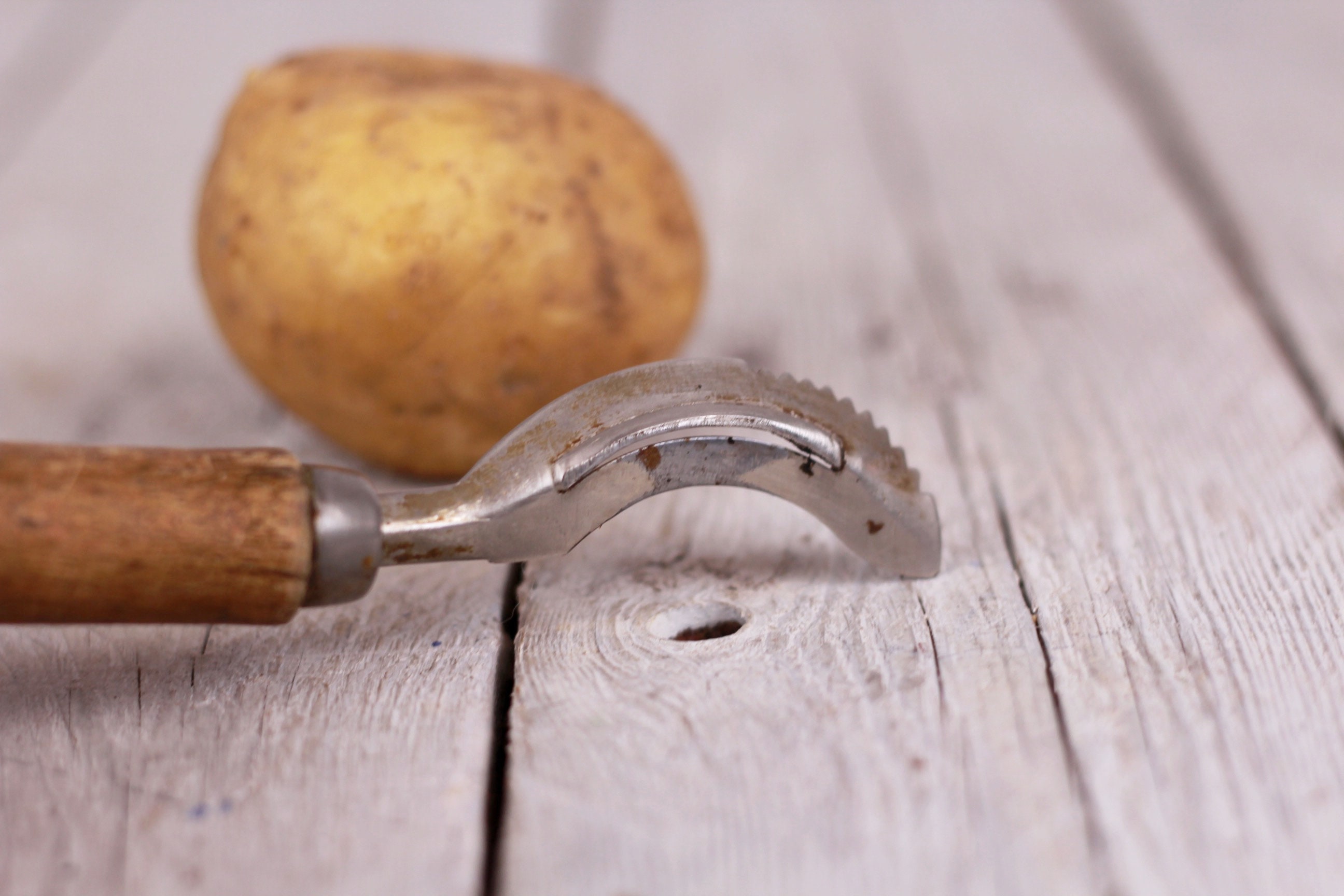 Vintage Potato Peeler Fruit Peeler Small Kitchen Utensil Etsy UK