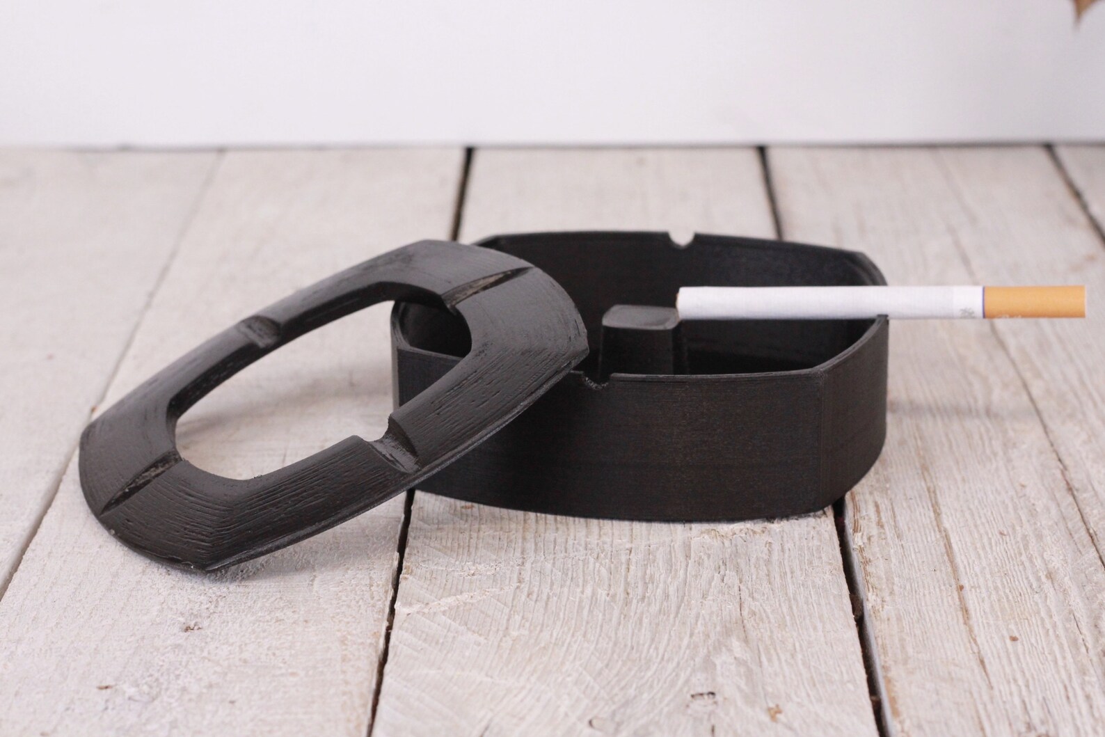 Handmade Ashtray With Lid 3D Print Ashtray PLA Ashtray Printed Etsy