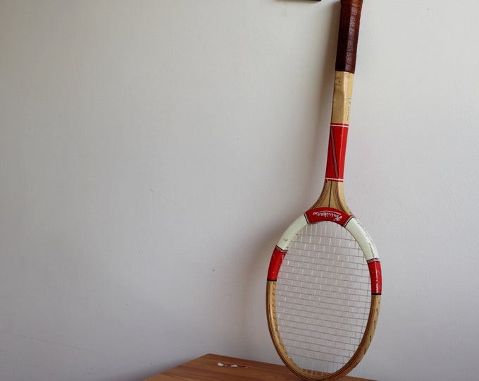 1970's tennis racket, Vintage German tennis racket, Pair of wooden racquet, Sports decor, Tennis tool, Made in DDR