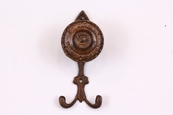 ヴィンテージ真鍮製壁掛けハンガー、フック、コート掛け - Etsy 日本