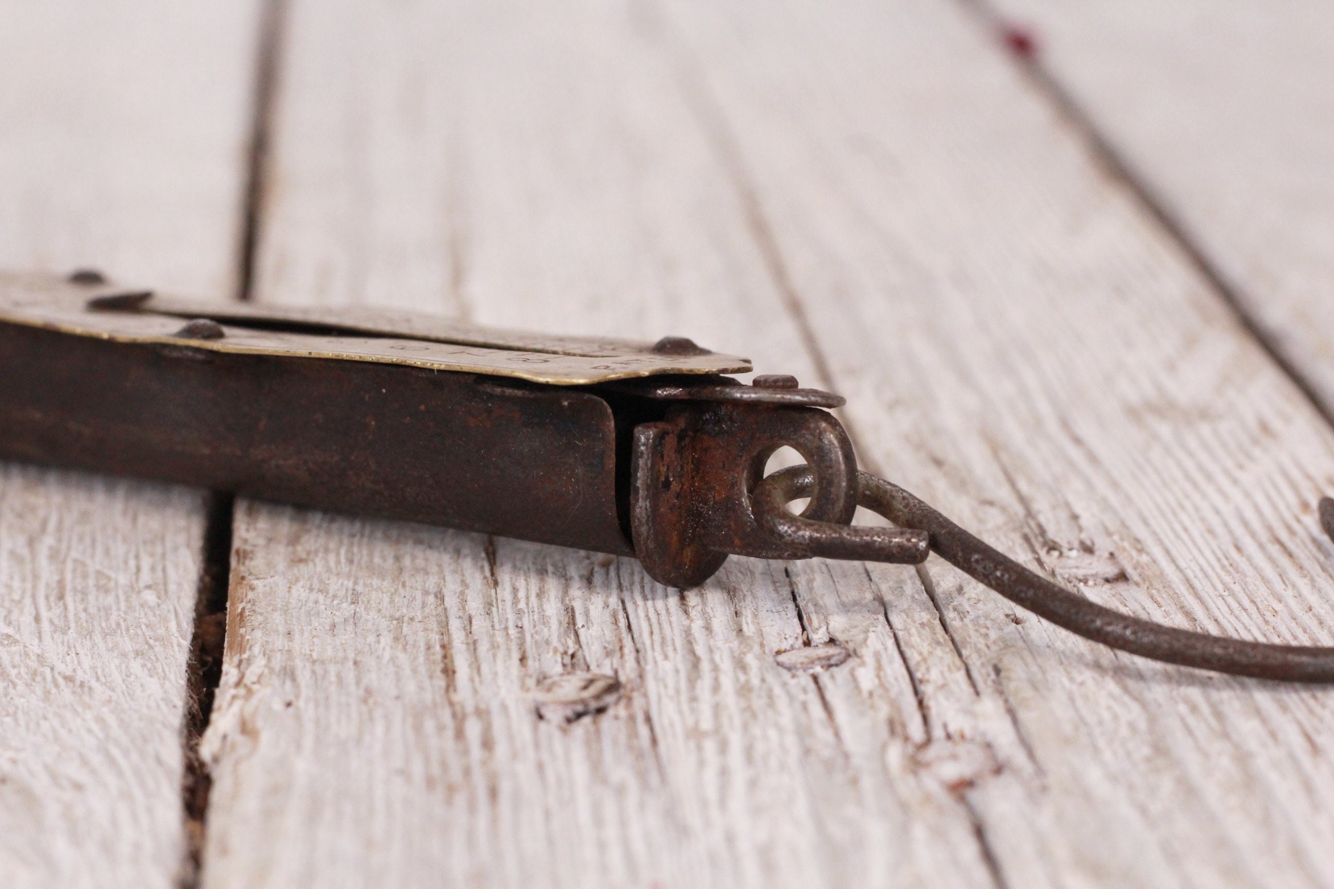 Antique Hughes Pocket Scale: German Brass Hook Balance, 1900s - Etsy Antique Hughes Pocket Scale: German Brass Hook Balance, 1900s - Etsy