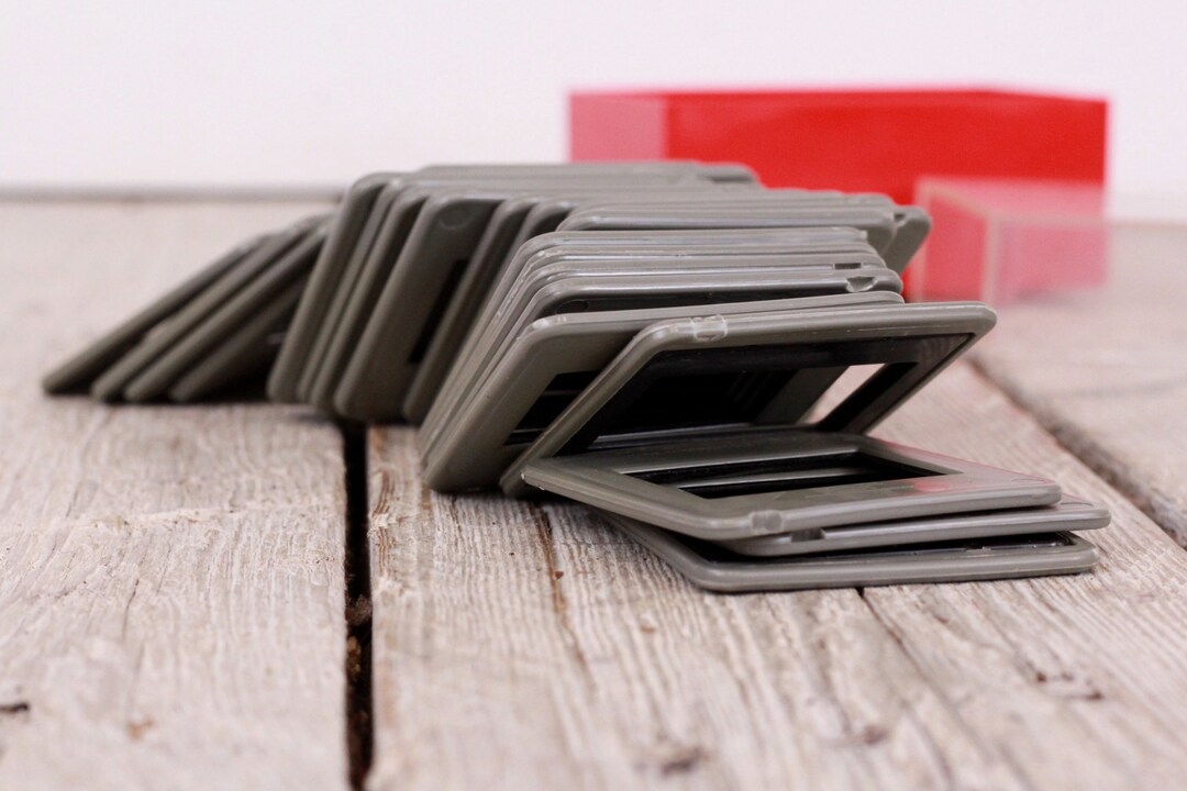 Vintage 30 Photo Slide Holders Made in Czechoslovakia Circa 1960s Etsy