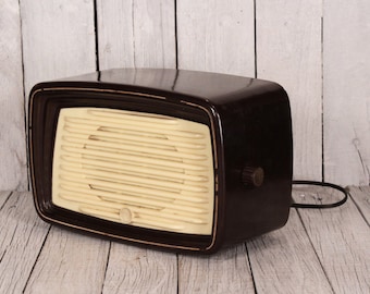 Vintage Bakelite Loudspeaker, Bulgarian Radio Point