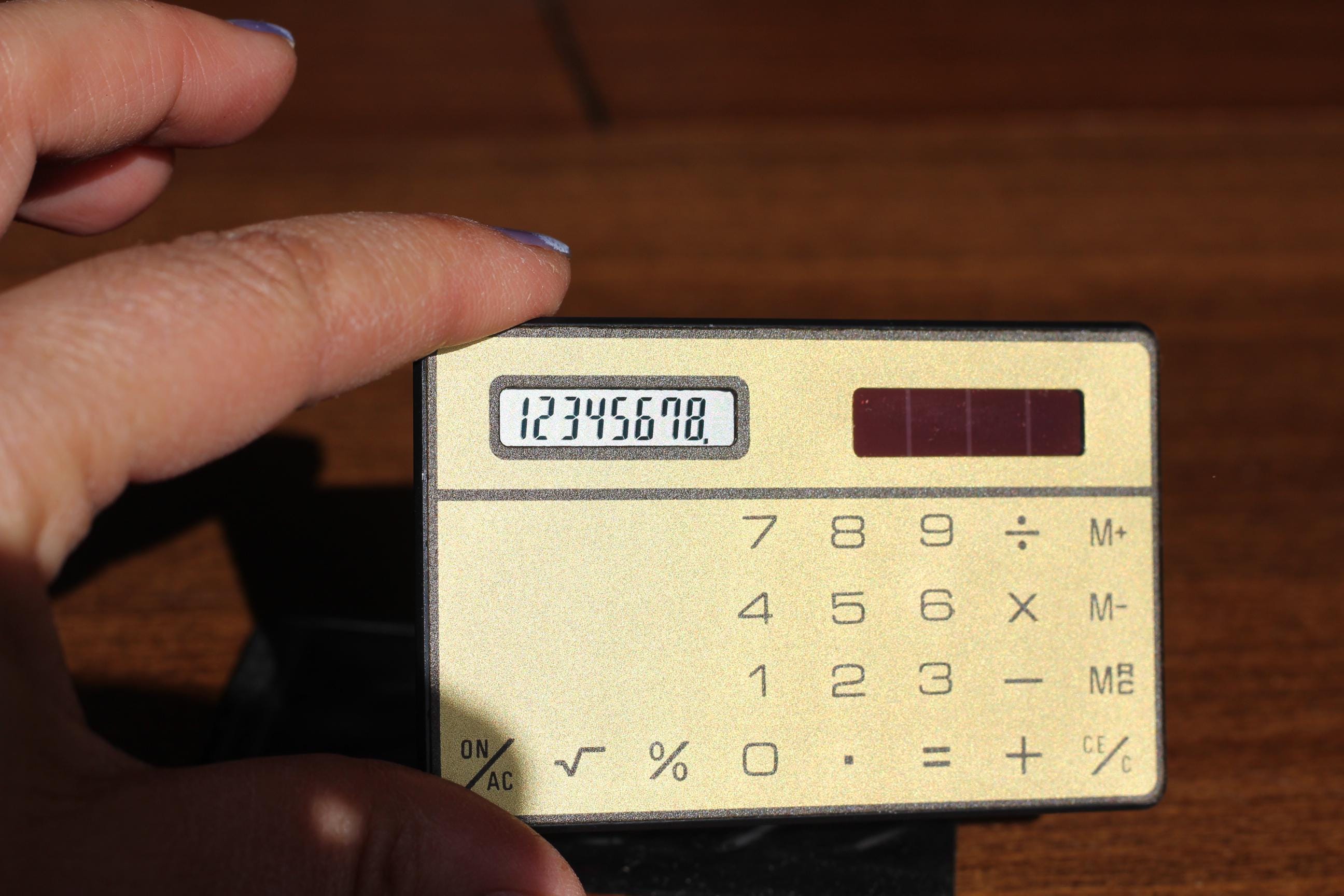Casio SL-300SV 8-Digit Pocket Calculator - Solar Powered, Silver