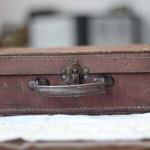 Maleta de viaje vintage para niños pequeños