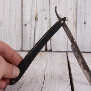 Vintage Robert Klaas Solingen Ohligs Razor, German Barber Razor, Barbers Tools