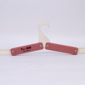 Vintage Folding Plastic Travel Hanger - 80s Pocket Hanger