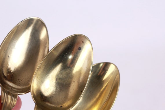 Metalwork Salt Spoon - Brass