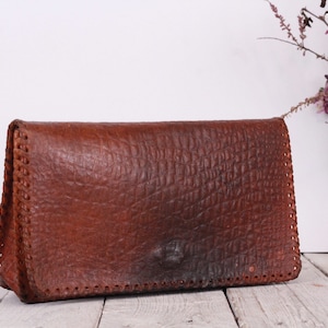 Vintage Envelope Bag Organizer Purse Clutch