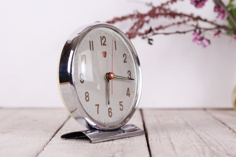 Vintage Chinese Mechanical Alarm Clock Windup Working Etsy