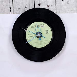 Hand Made Vinyl Record Wall Clock
