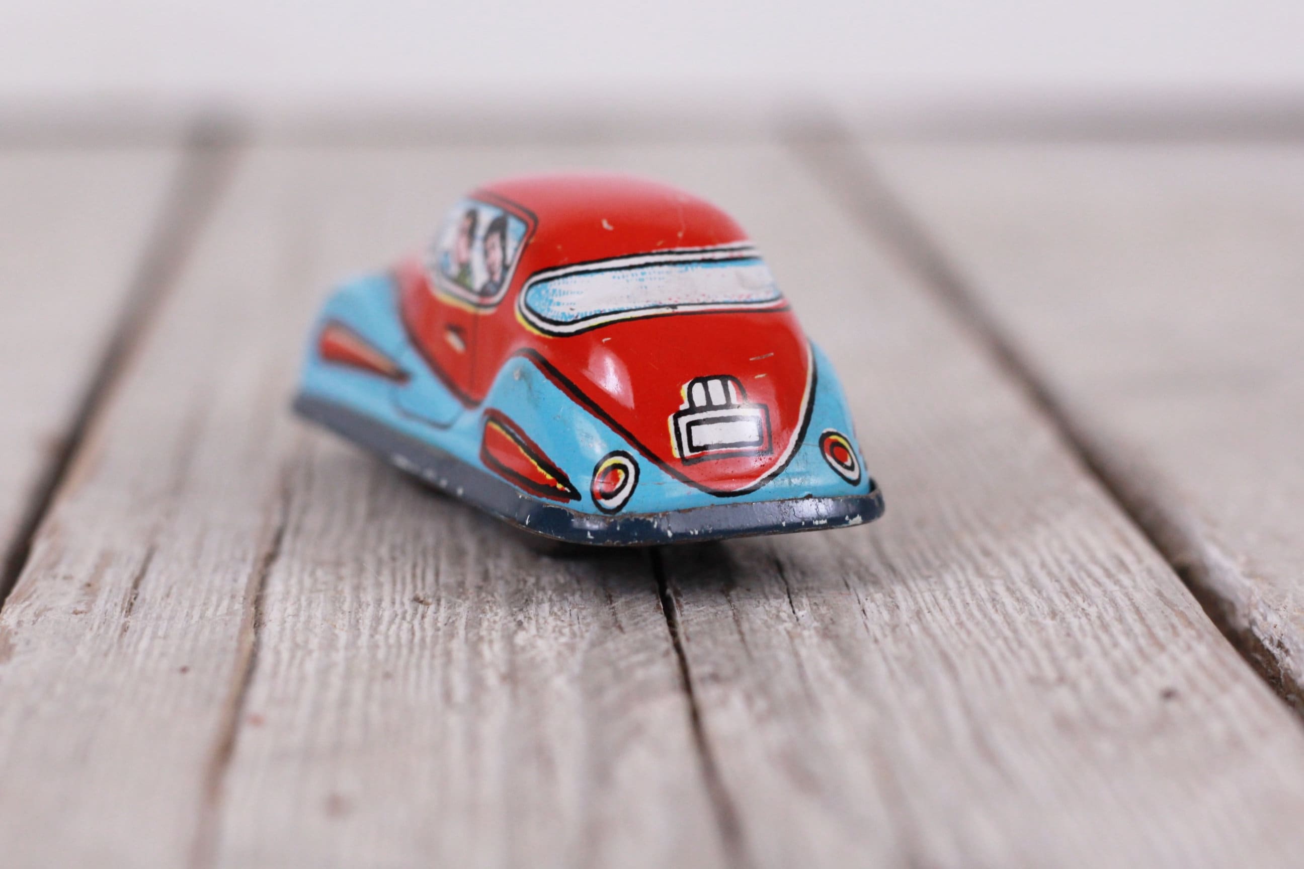 Vintage Mechanical Toy Car Wind Up Key Car Toy Etsy