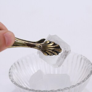 Vintage Ice Pinch, Two Peaks Pliers, French Ice Cube Tongs