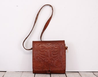 Vintage Genuine Leather Shoulder Bag