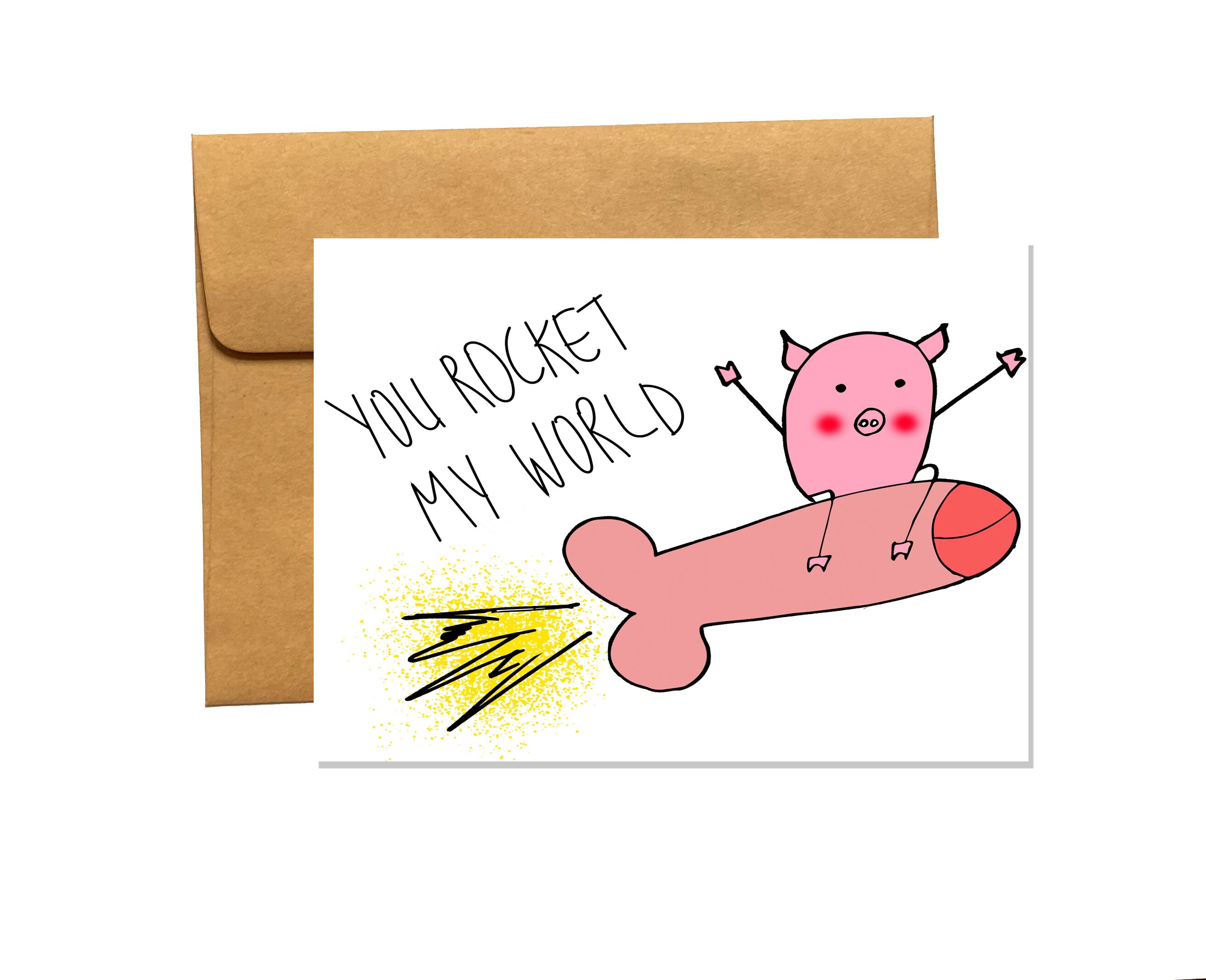 Penis Valentines Card for Him Dirty Valentines Card for - Etsy