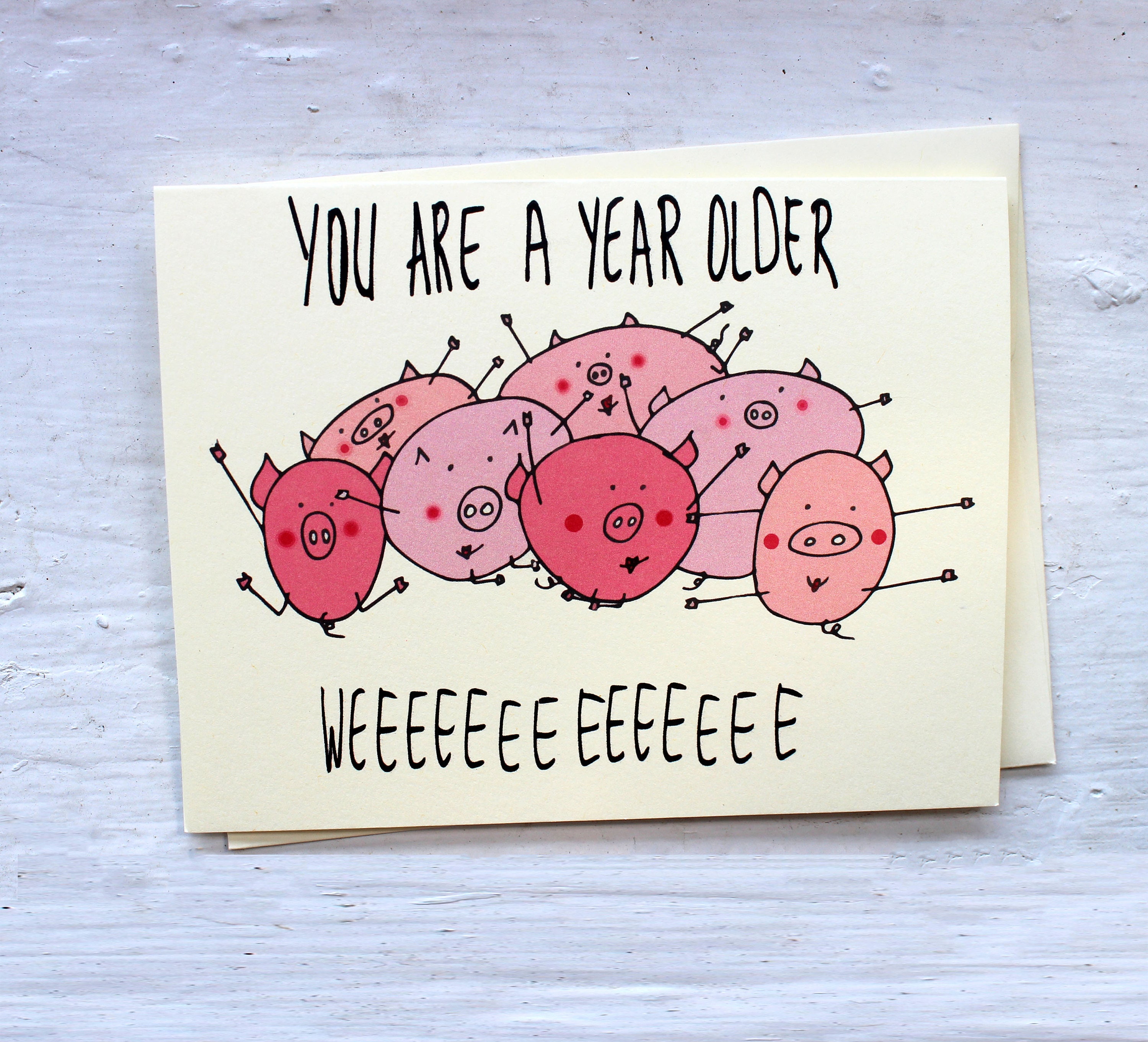 pig-birthday-card-cute-pigs-birthday-card-flying-pigs-etsy