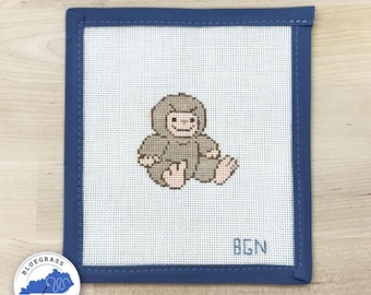 Lienzo para bordado Jellycat Bo Bigfoot (18 mallas)