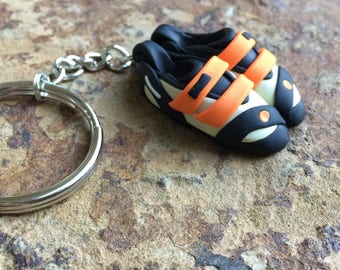 Custom Handmade Rock Climbing Shoe Keychain | Personalized Climbing Gift | Made to Order | Unique Gift for Rock Climbers