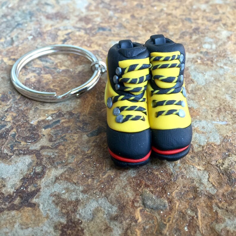 Mountain Climbing Keychain Personalized Gift for Climbers Etsy