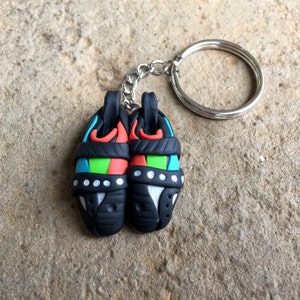 Custom Handmade Rock Climbing Shoe Keychain | Personalized Climbing Gift | Made to Order | Unique Gift for Rock Climbers
