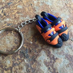 Custom Handmade Rock Climbing Shoe Keychain | Personalized Climbing Gift | Made to Order | Unique Gift for Rock Climbers