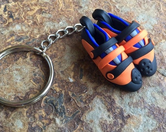 Custom Handmade Rock Climbing Shoe Keychain | Personalized Climbing Gift | Made to Order | Unique Gift for Rock Climbers