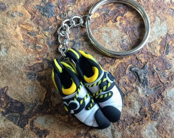 Custom Handmade Rock Climbing Shoe Keychain | Personalized Climbing Gift | Made to Order | Unique Gift for Rock Climbers
