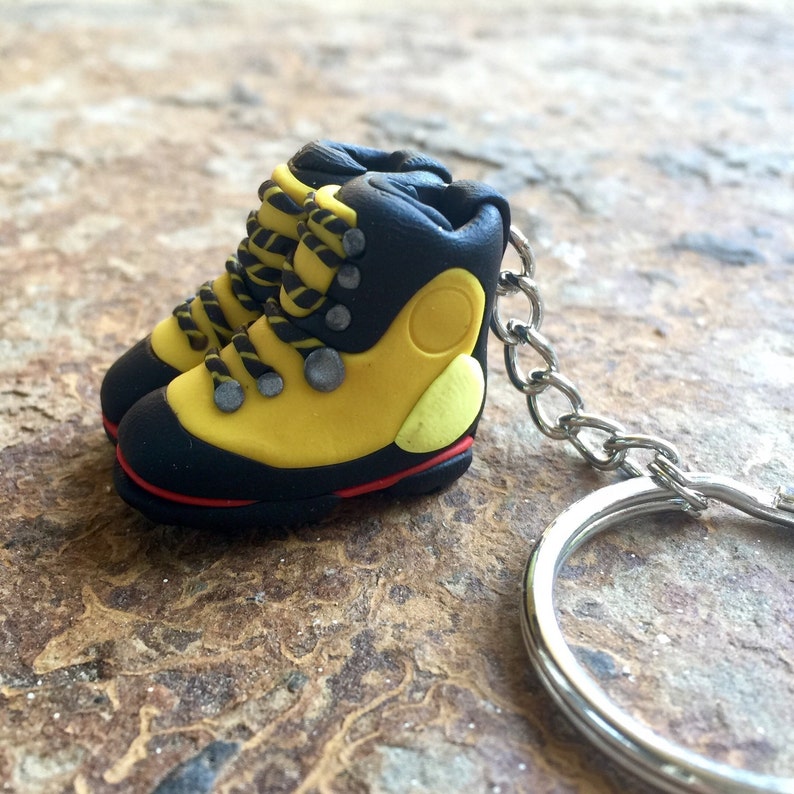 Mountain Climbing Keychain Personalized Gift for Climbers Etsy