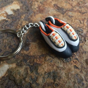 Custom Handmade Rock Climbing Shoe Keychain | Personalized Climbing Gift | Made to Order | Unique Gift for Rock Climbers