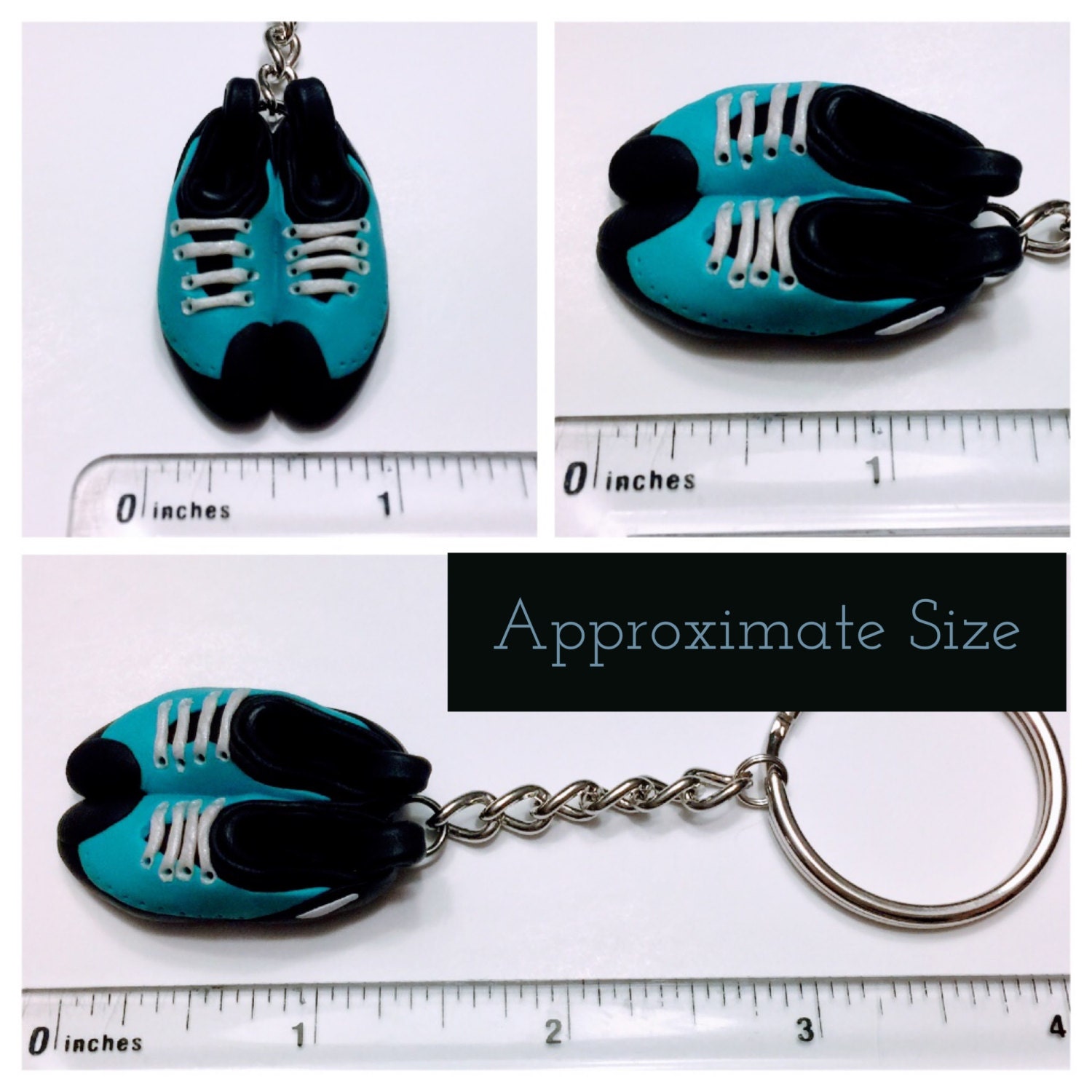 Rock Climbing Keychain Personalized Gift for Climbers Custom Climbing Shoes and Chalk Bag