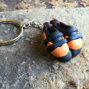 Custom Handmade Rock Climbing Shoe Keychain | Personalized Climbing Gift | Made to Order | Unique Gift for Rock Climbers