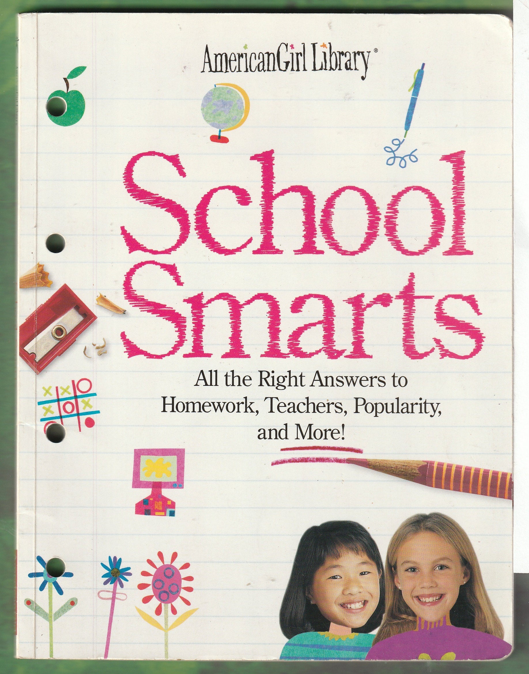 School Smarts By Brooks Whitney American Girl Library Paperback Book c