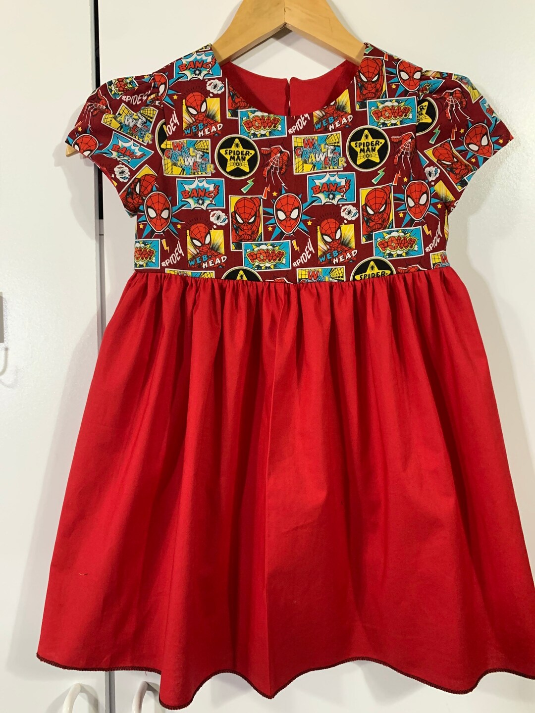 Spider-man Dress - Etsy