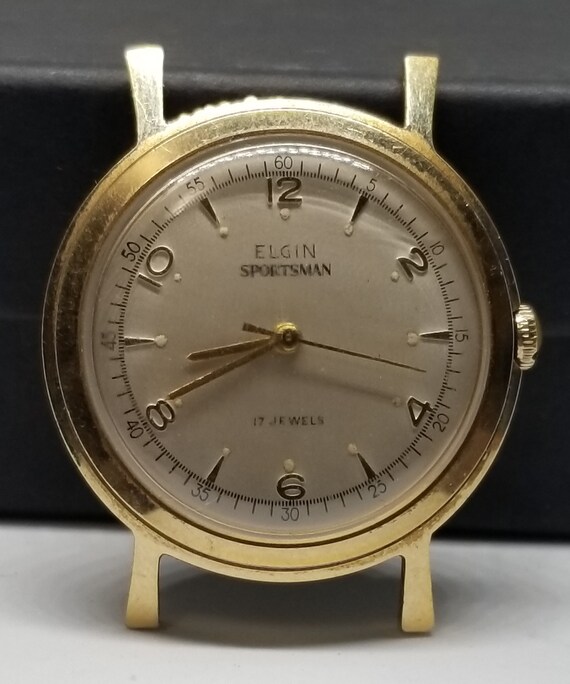 Elgin 17 jewel wrist watch deals