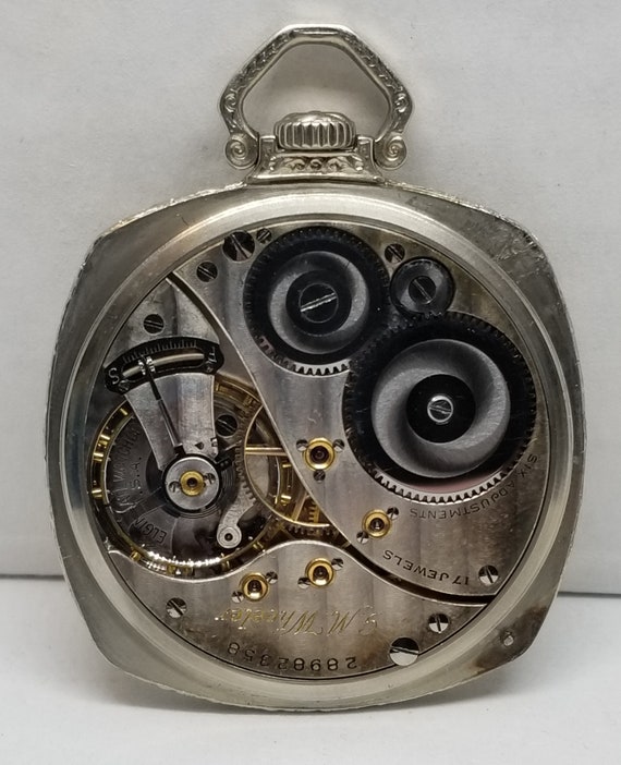 FAPW280 1926 14K Gold Elgin Pocket Watch, Grade 4… - image 5