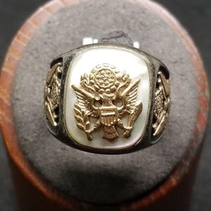 Vintage Us Army Ring - Etsy