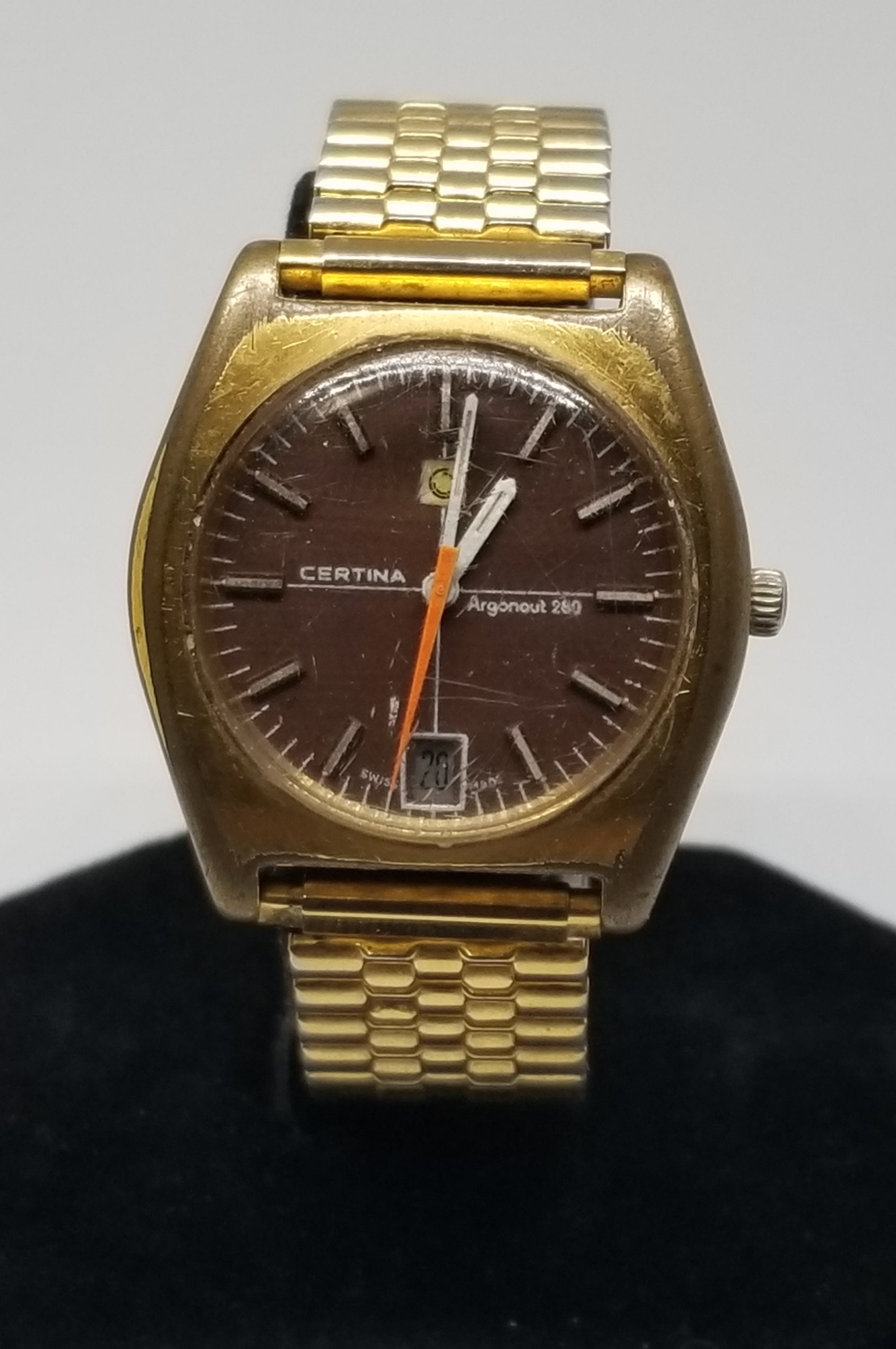 FARW189 Swiss Certina Argonaut 280 Wrist Watch, Cal 25-661