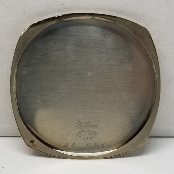 FAPW280 1926 14K Gold Elgin Pocket Watch, Grade 4… - image 6