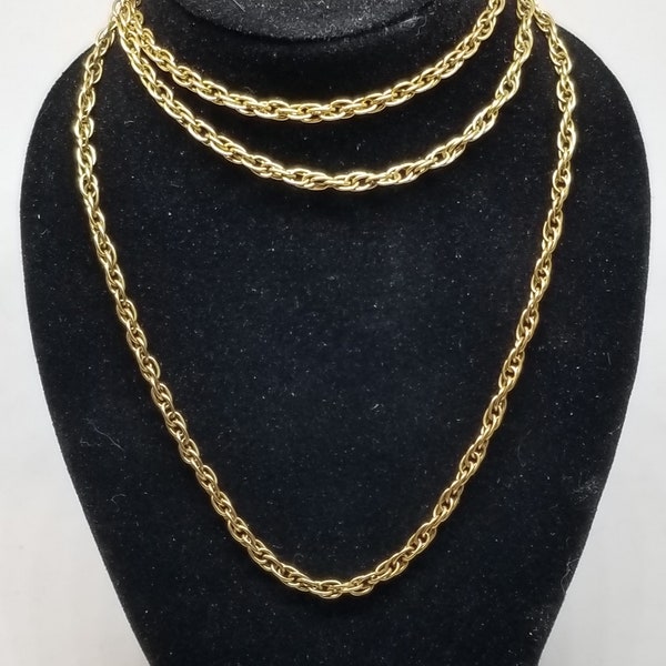 FA4855 Vintage 1/20 12K Gold Filled 24" Chain.