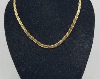 Z1738 Vintage 14K Yellow Gold 18" Chain.