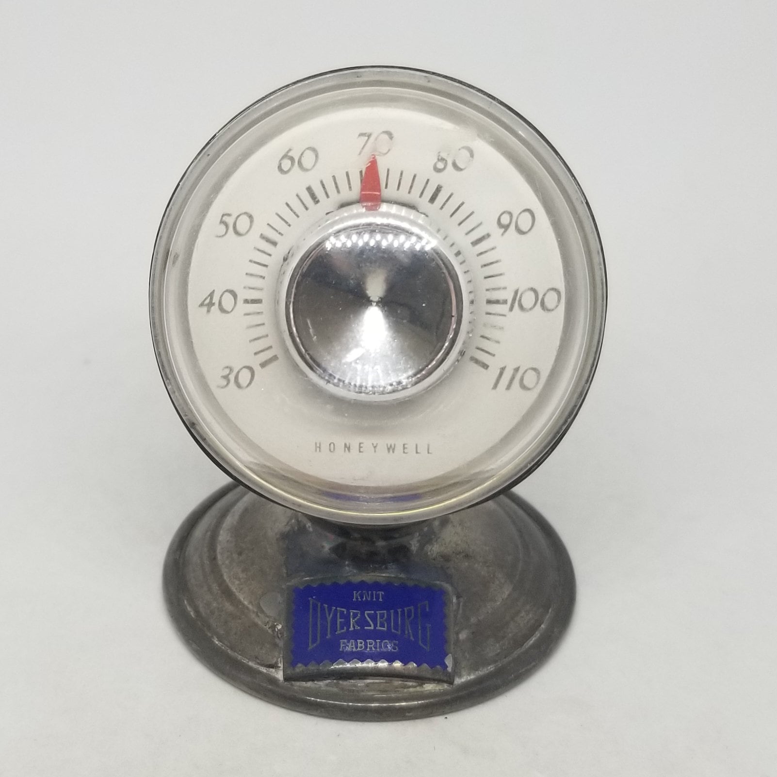 United Airlines Desk Thermometer by Honeywell - Vintage