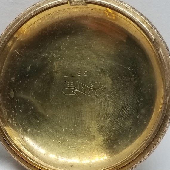 FAPW269 1887 Gold Filled Elgin Pocket Watch, Swin… - image 8