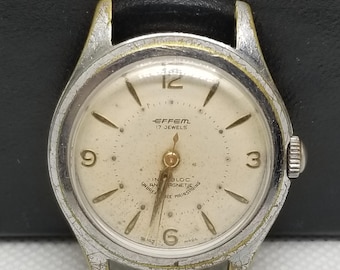 Vintage WALTHAM 80's Maxim Watch Gold Plated 20 Microns, Swiss