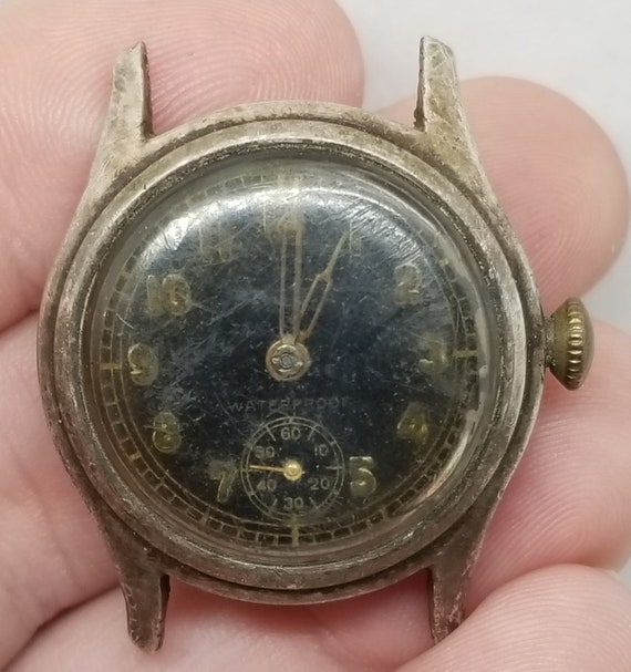 FARW88 1946 Swiss Military Libela Wrist Watch, Si… - image 2
