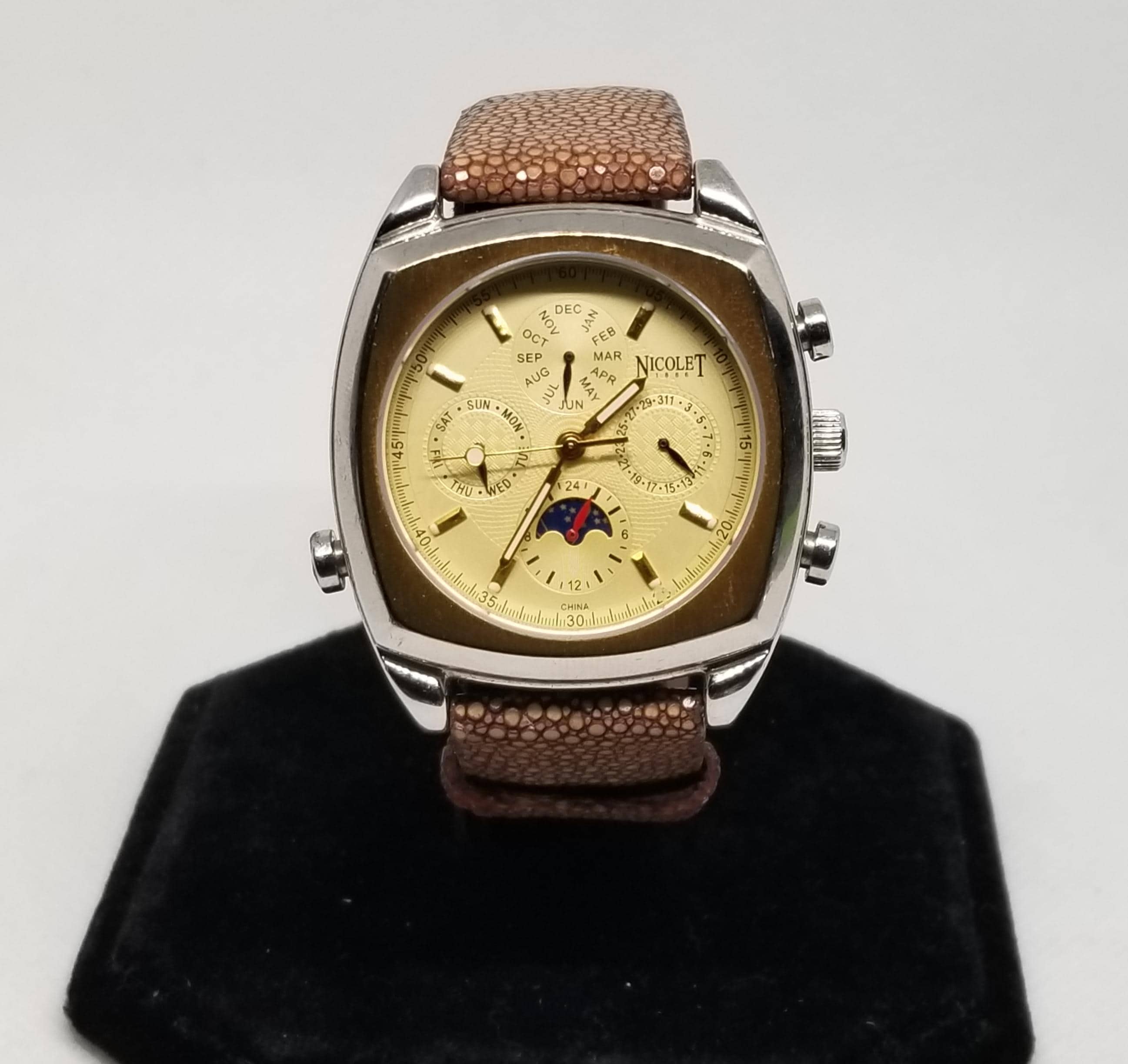 Nicolet Watch - Etsy
