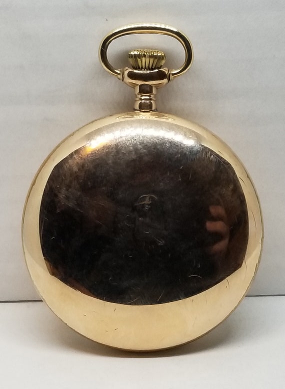 FAPW291 1911 Gold Filled Elgin Pocket Watch, Grad… - image 2