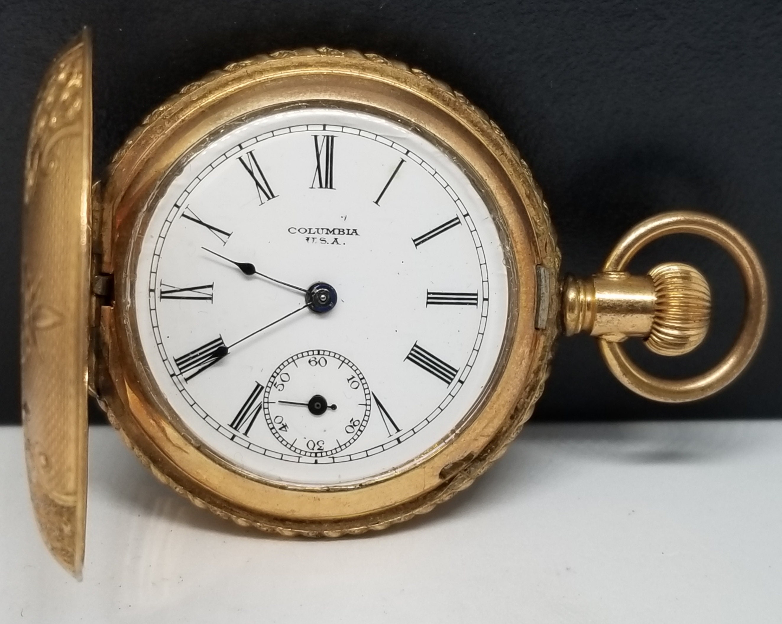 Columbia pocket watch hot sale